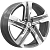 Диски K&K KP004 7.5x19 5*114.3 ET53 DIA67.1 Diamond gloss graphite Литой купить с бесплатной доставкой в пункты выдачи в Петербурге